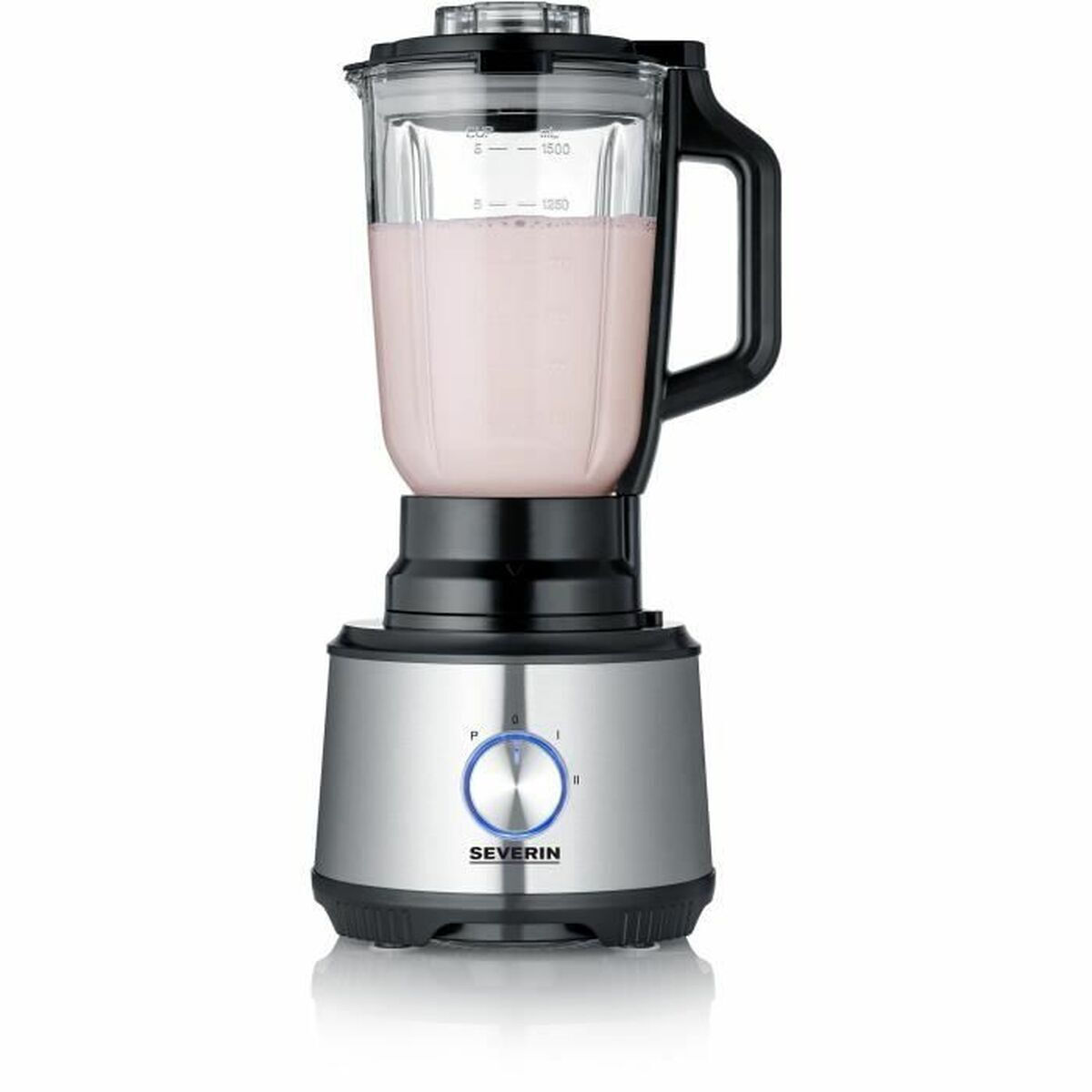 Severin KM 3892 Πολυμίξερ 1200W με Κάδο 1.5lt και Κανάτα Μπλέντερ Ασημί - Image 3