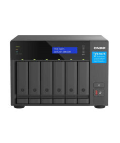 Alternative view of QNap TVS-h674-i3-16G NAS Tower με 6 θέσεις για HDD/M.2/SSD και 2 θύρες Ethernet
