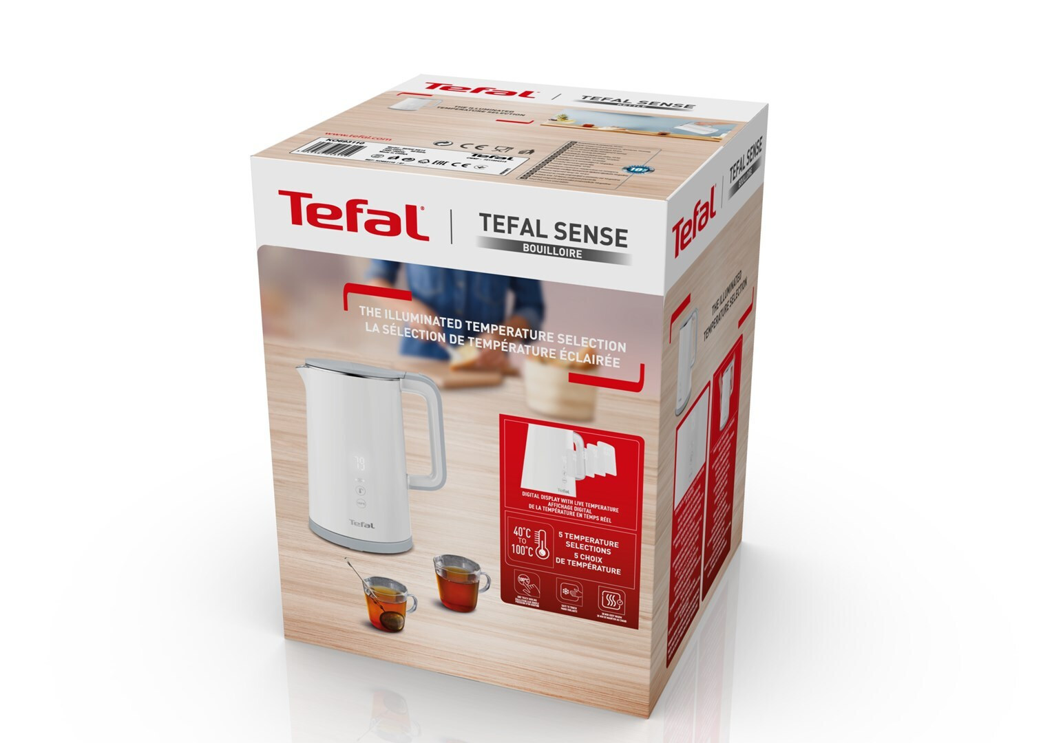 Tefal Sense 1.5lt με Ισχύ 1800W White - Image 8