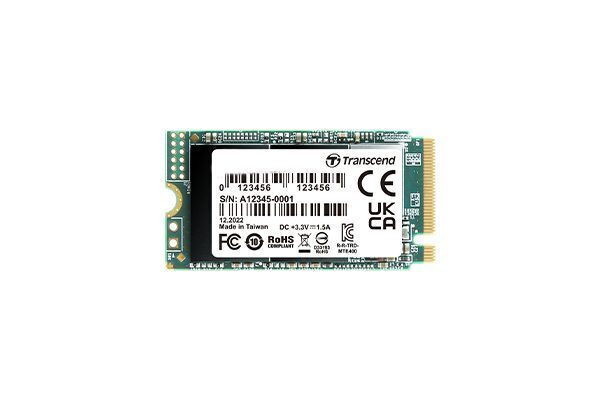 Transcend SSD 256GB M.2 NVMe PCI Express 3.0 TS256GMTE400S - Image 2