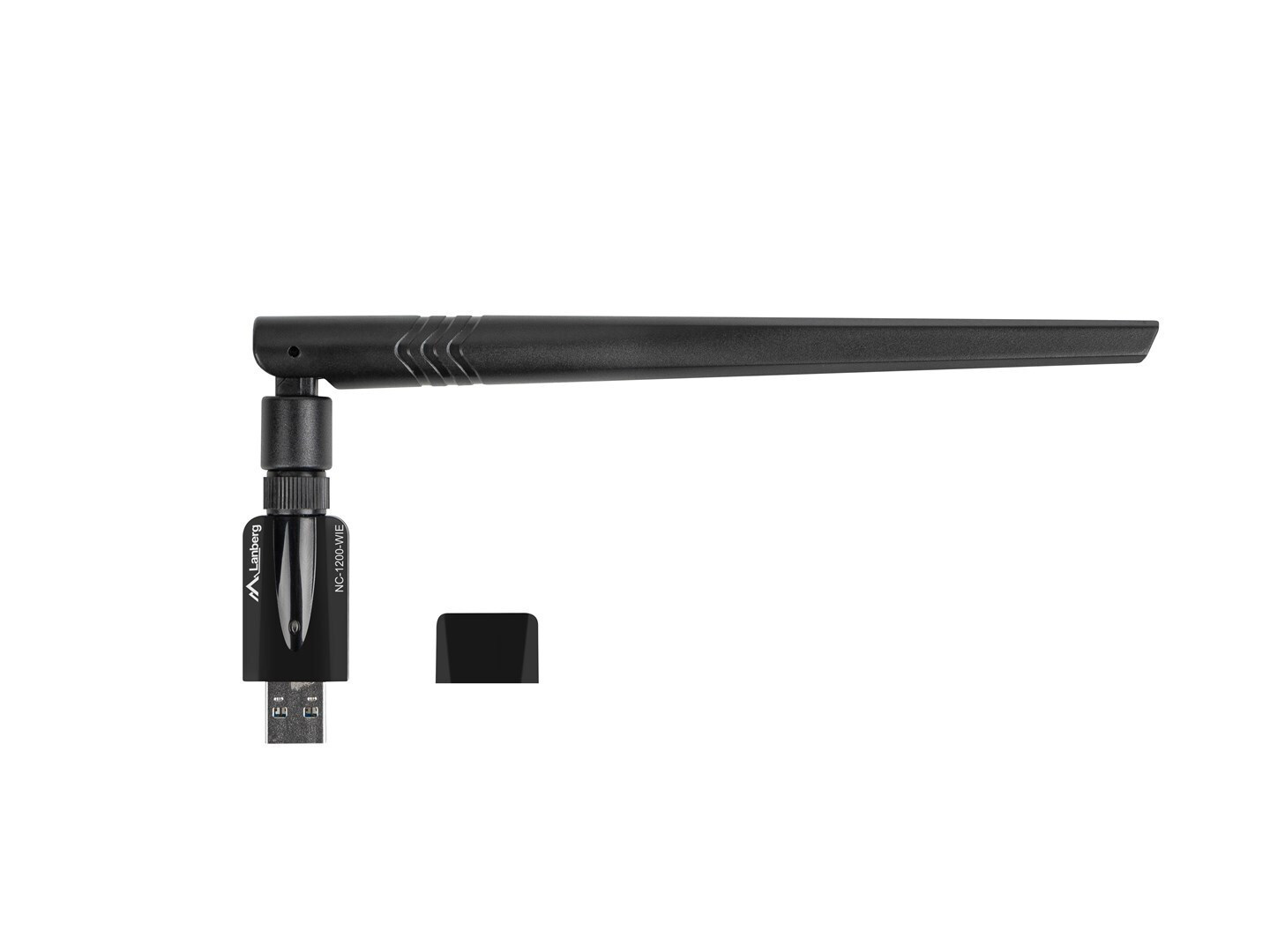 Lanberg NC-1200-WIE Ασύρματος USB Αντάπτορας Δικτύου με Αποσπώμενη Κεραία 1200Mbps - Image 2