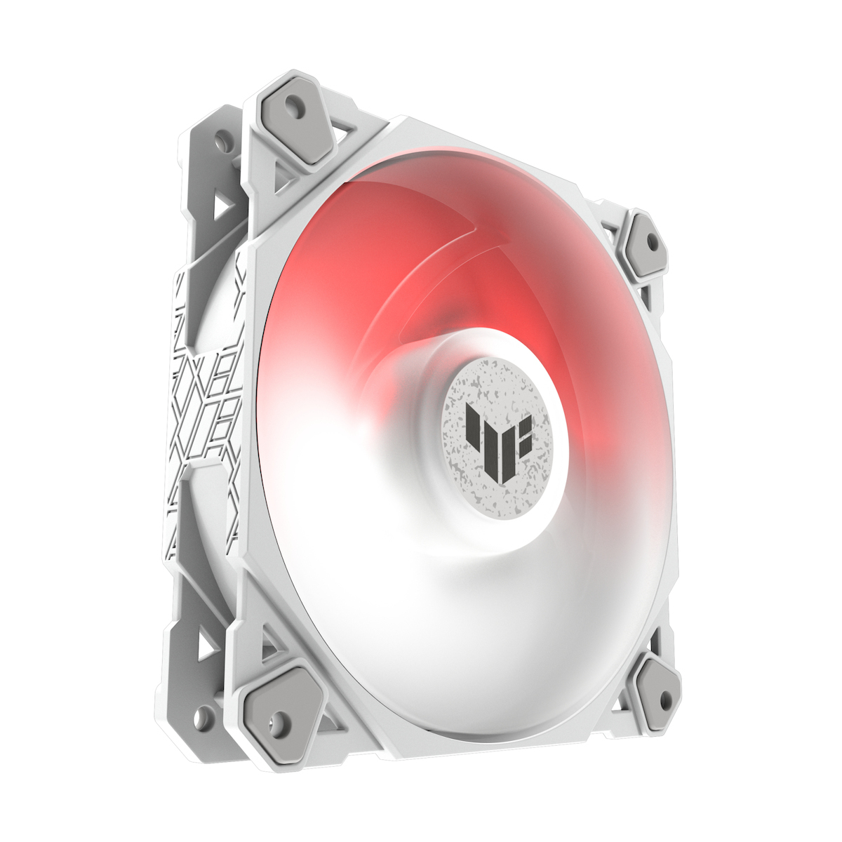 Asus TF120 Case Fan με ARGB Φωτισμό και Σύνδεση 4-Pin PWM Λευκό - Image 3