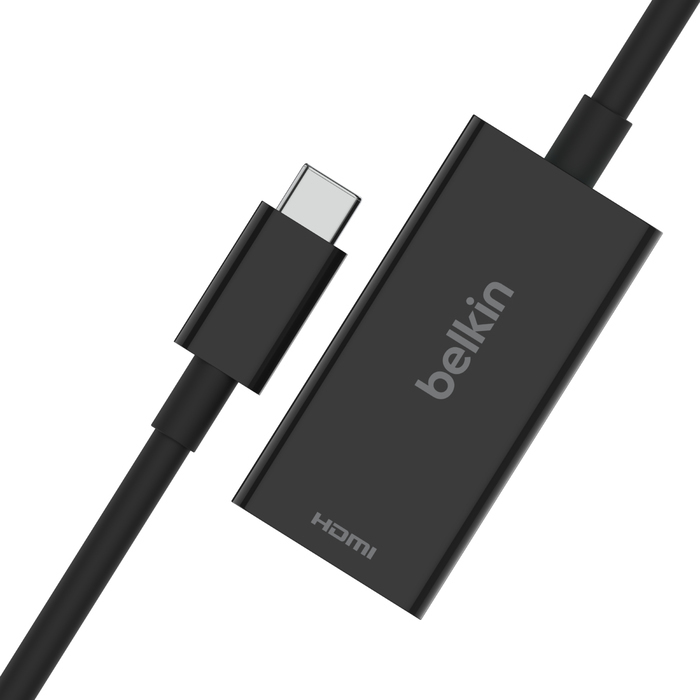 Belkin USB-C male σε HDMI / USB-C female 1τμχ (AVC013BTBK) - Image 4
