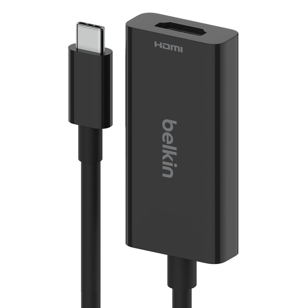 Belkin USB-C male σε HDMI / USB-C female 1τμχ (AVC013BTBK) - Image 3