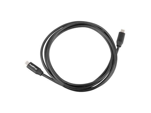 Lanberg USB 2.0 Cable USB-C male - USB-C 60W Μαύρο 1m (CA-CMCM-40CU-0010-BK) - Image 2