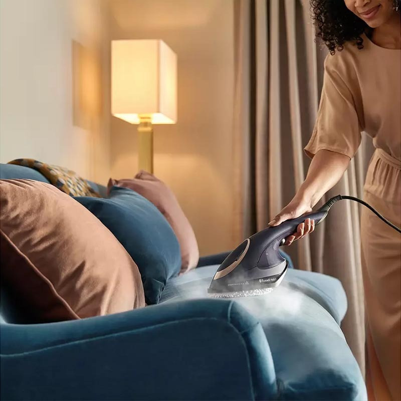 Russell Hobbs Genie 2-in-1 Ατμοκαθαριστής Ρούχων Χειρός 1700W με Δοχείο Μπλε - Image 6