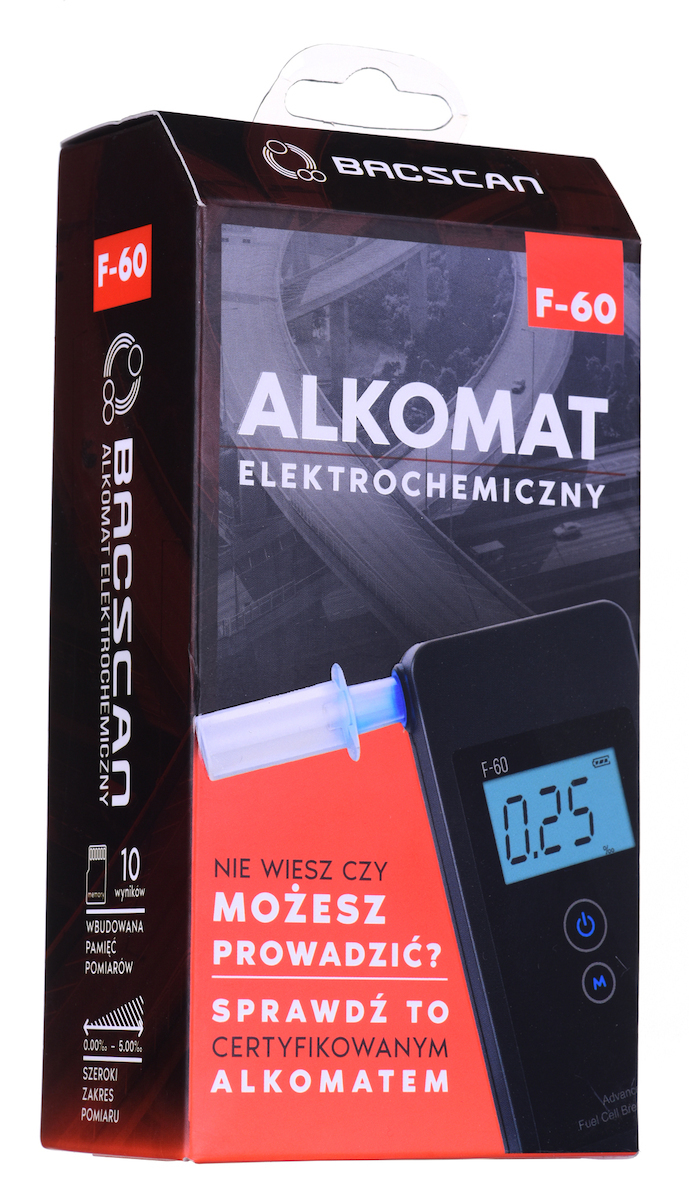 Bacscan F-60 Ψηφιακός Μετρητής Αλκοόλ 0 - 5% Γκρι - Image 9