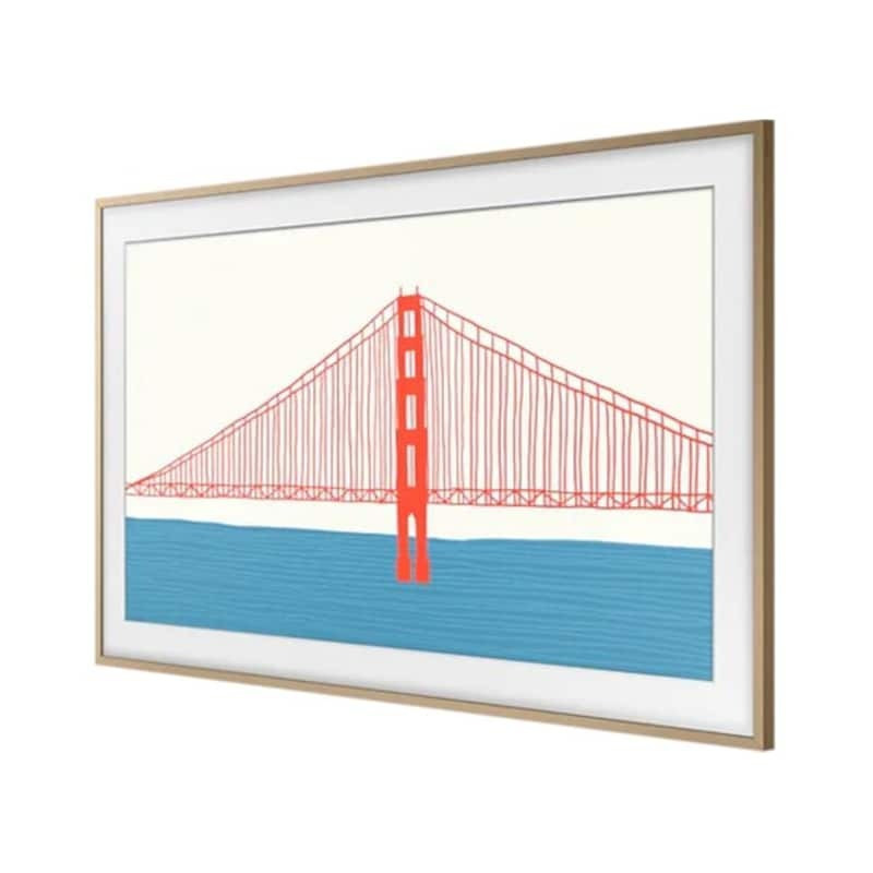Samsung Frame Modern Teak 55" - Image 5