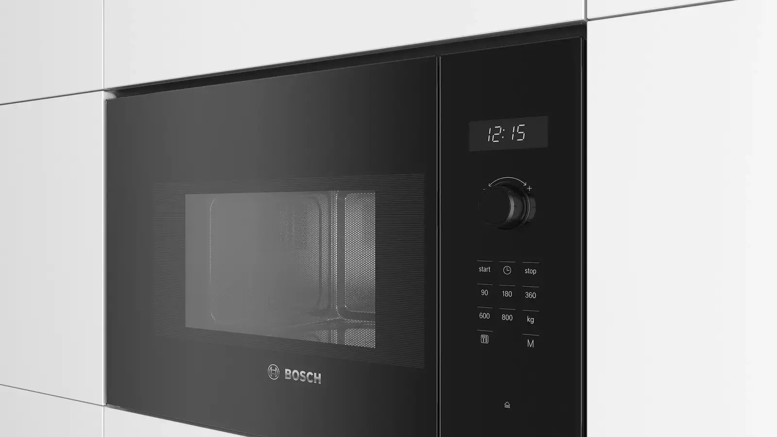 Bosch BFL524MB0 Εντοιχιζόμενος Φούρνος Μικροκυμάτων 20lt Μαύρος - Image 3