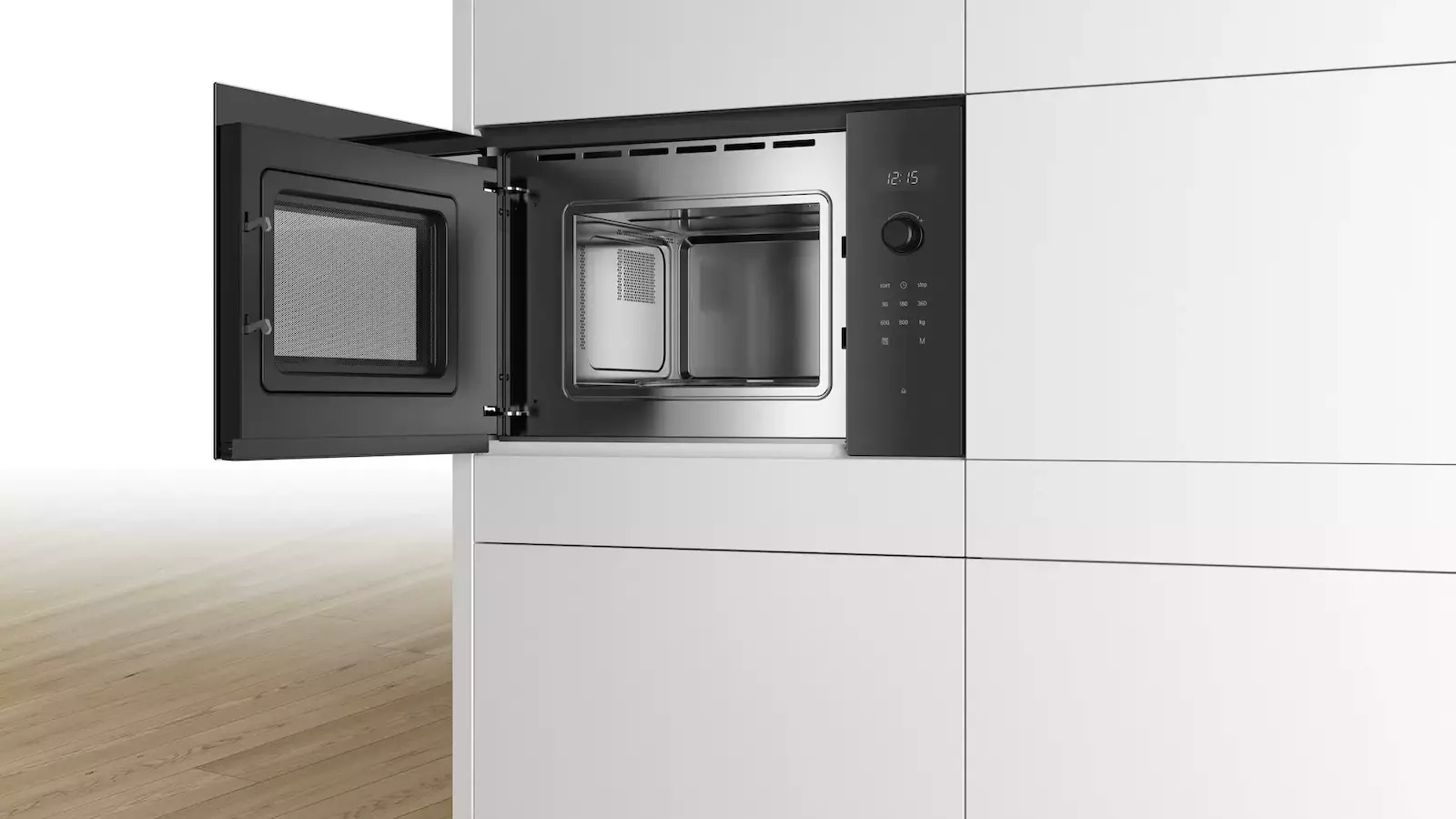Bosch BFL524MB0 Εντοιχιζόμενος Φούρνος Μικροκυμάτων 20lt Μαύρος - Image 4