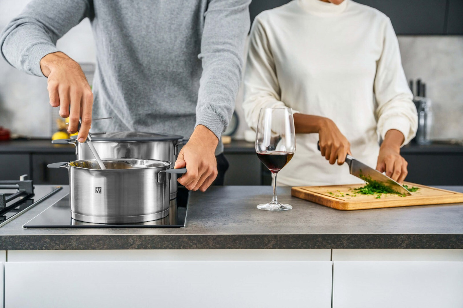 Zwilling J.A. Henckels Simplify Σετ Κατσαρόλες από Ανοξείδωτο Ατσάλι Ασημί 9τμχ - Image 12