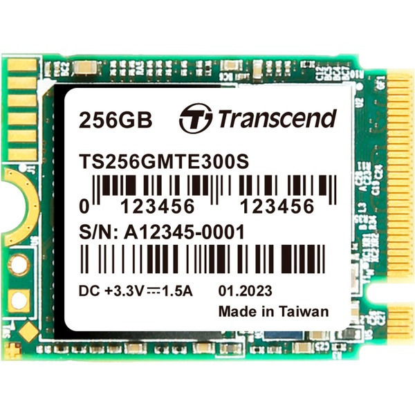 Transcend 300S SSD 256GB M.2 NVMe PCI Express 3.0 TS256GMTE300S