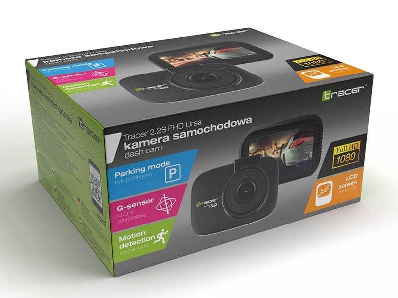 Tracer 2.2S FHD URSA Κάμερα DVR Αυτοκινήτου 1080P με Οθόνη 2.2" για Παρμπρίζ με Βεντούζα - Image 4