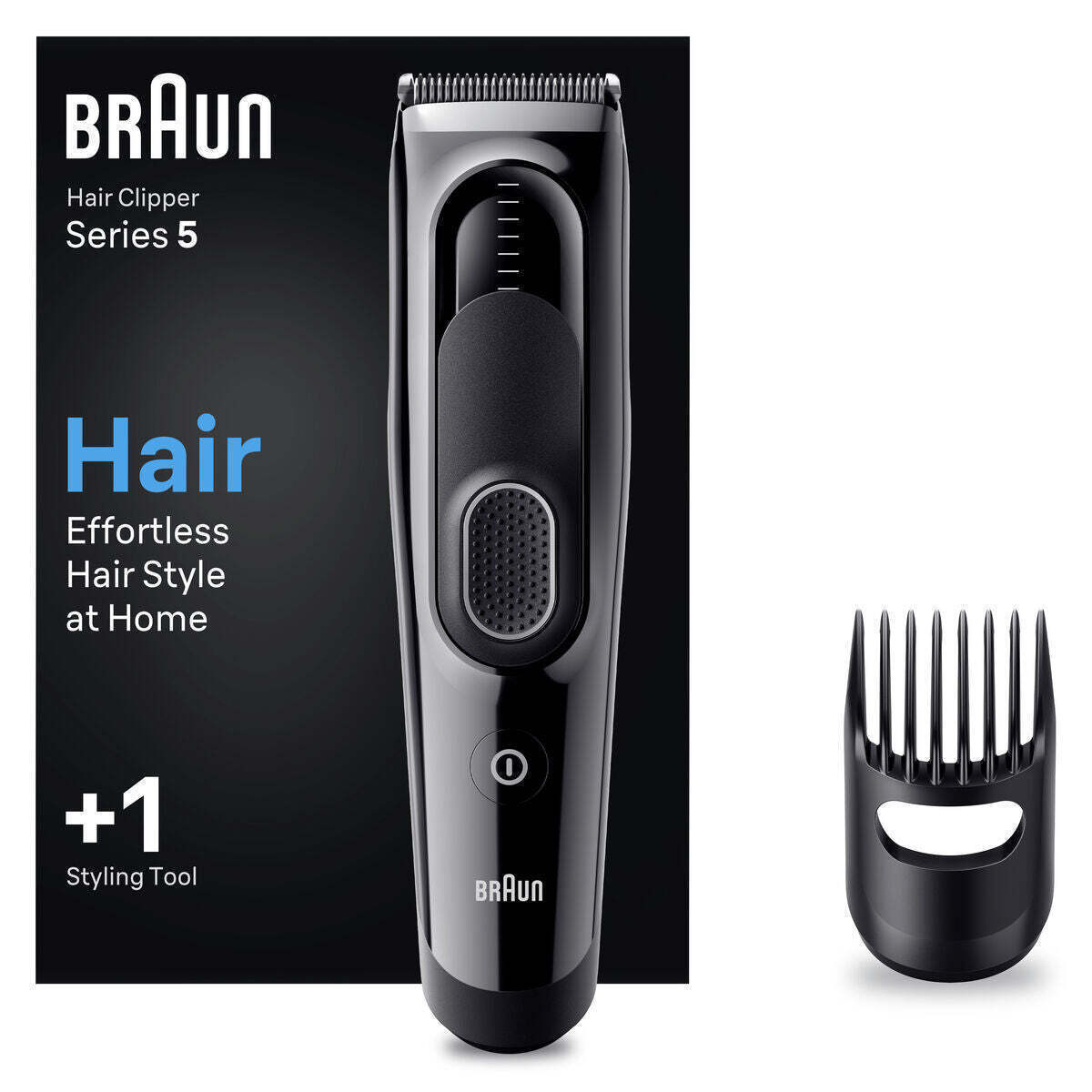 Braun Series 5 Κουρευτική Μηχανή Μαύρη HC5310