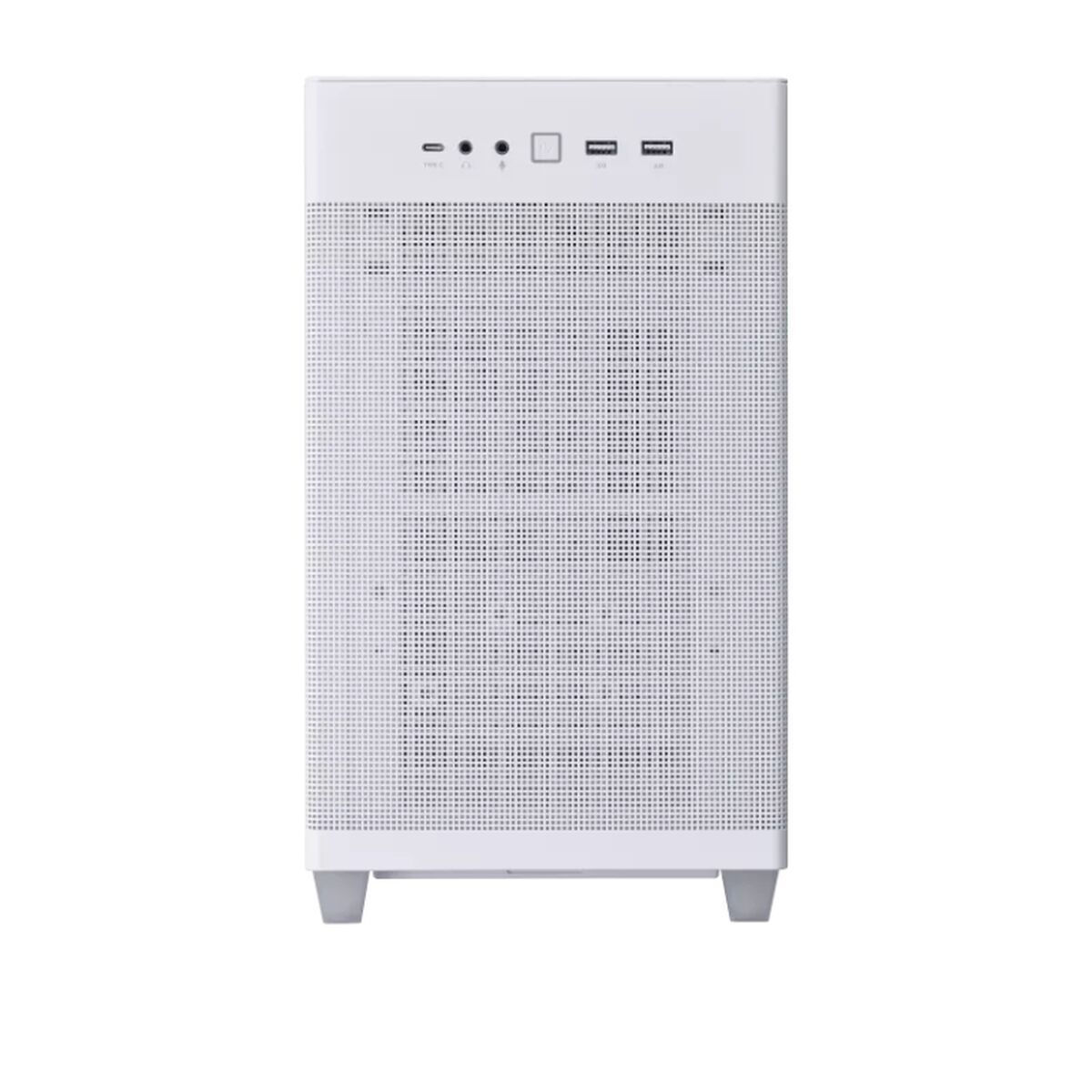 Asus Prime AP201 TG Gaming Micro Tower Κουτί Υπολογιστή με Πλαϊνό Παράθυρο White - Image 2