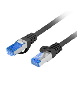 Lanberg S/FTP Cat.6a Cable 10m Μαύρο (PCF6A-10CC-1000-BK)