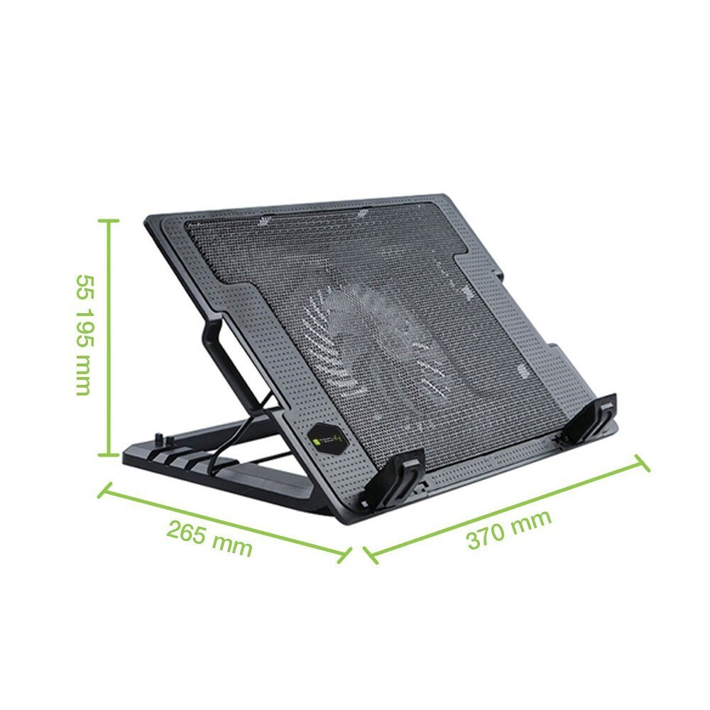 Techly Cooling Pad με 1 Ανεμιστήρα και Φωτισμό (ICOOL-CP12TY) - Image 8