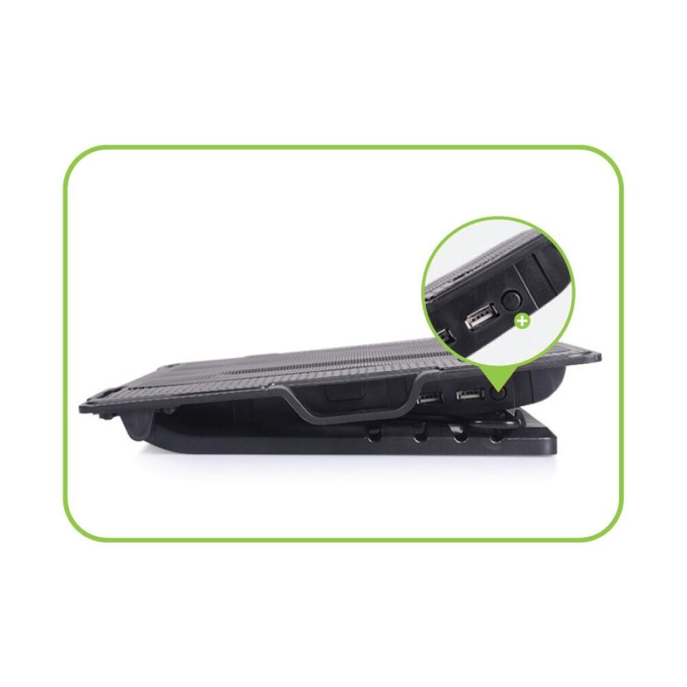 Techly Cooling Pad με 1 Ανεμιστήρα και Φωτισμό (ICOOL-CP12TY) - Image 5