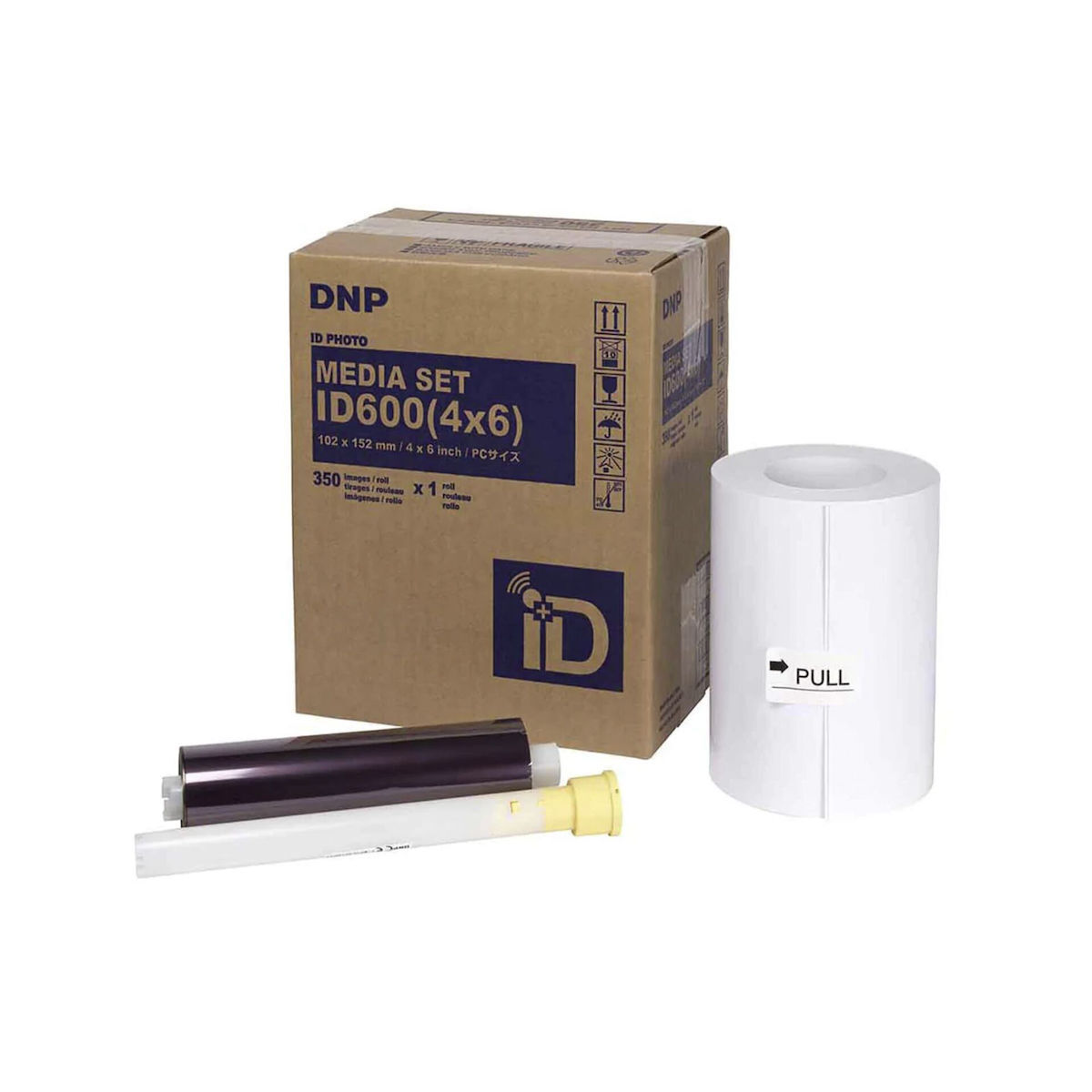 DNP Φωτογραφικό Χαρτί ID 600 Media Kit Ρολό (10x15) για Εκτυπωτές Inkjet 350 Φύλλα
