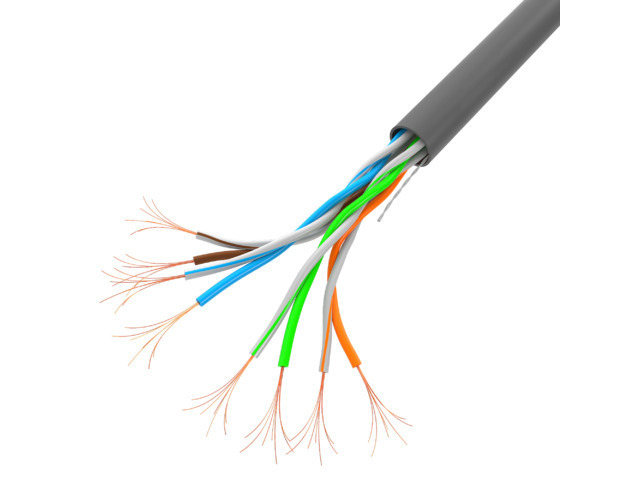 Lanberg U/UTP Cat.5e Καλώδιο Δικτύου Ethernet 305m Γκρι - Image 2