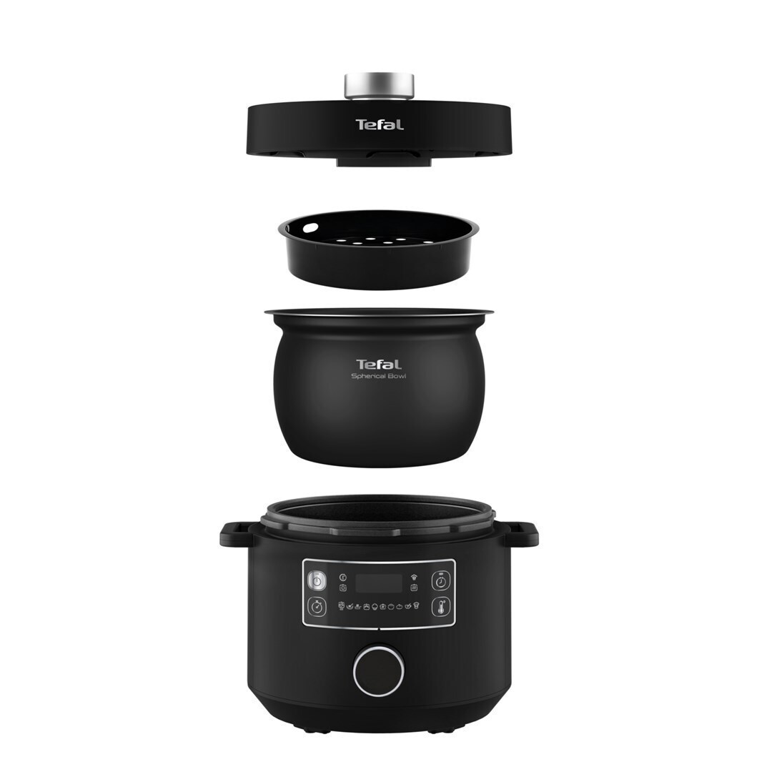 Tefal Turbo Cuisine Πολυμάγειρας 1090W με Χωρητικότητα 5lt Μαύρος - Image 4
