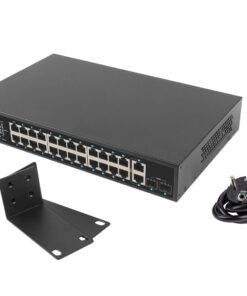 Lanberg RSGE-24P-2GE-2S-360 Unmanaged L2 PoE+