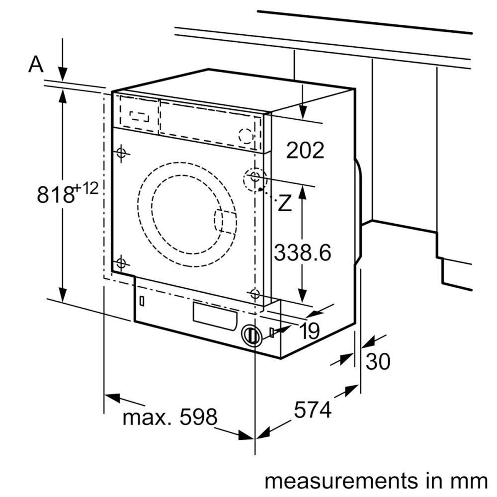 Bosch Εντοιχιζόμενο 8kg WIW24342EU - Image 6