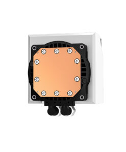 Alternative view of Deepcool LT520 Υδρόψυξη Επεξεργαστή Διπλού Ανεμιστήρα 120mm για Socket AM4/AM5/1700/1200/115x με ARGB Φωτισμό Λευκή