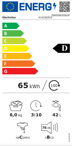 Electrolux 6kg EW6SN0506OP - Image 3