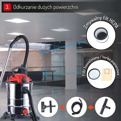 Camry CR 7045 Υγρών / Στερεών 3400W 25lt - Image 21