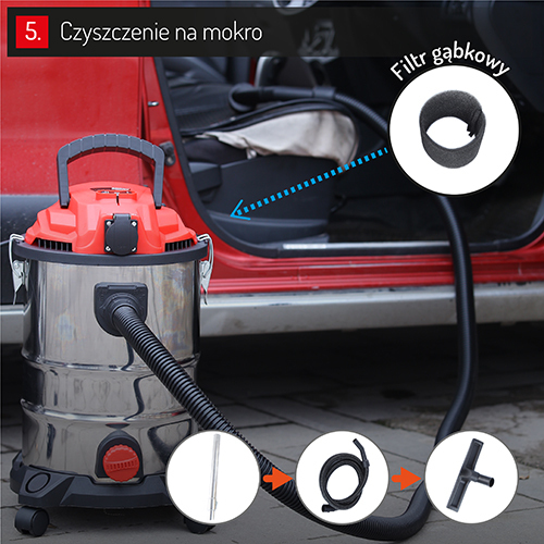 Camry CR 7045 Υγρών / Στερεών 3400W 25lt - Image 23