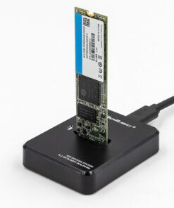 Qoltec Docking Station Σκληρών Δίσκων PCIe/SATA M.2(2230)" / M.2(2280)" με σύνδεση USB 3.1 (50313)