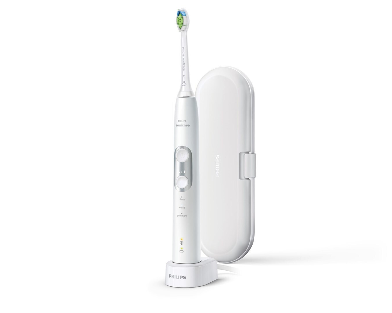 Philips Sonicare DiamondClean 9000 Ηλεκτρική Οδοντόβουρτσα με Χρονομετρητή, Αισθητήρα Πίεσης και Θήκη Ταξιδίου Λευκή