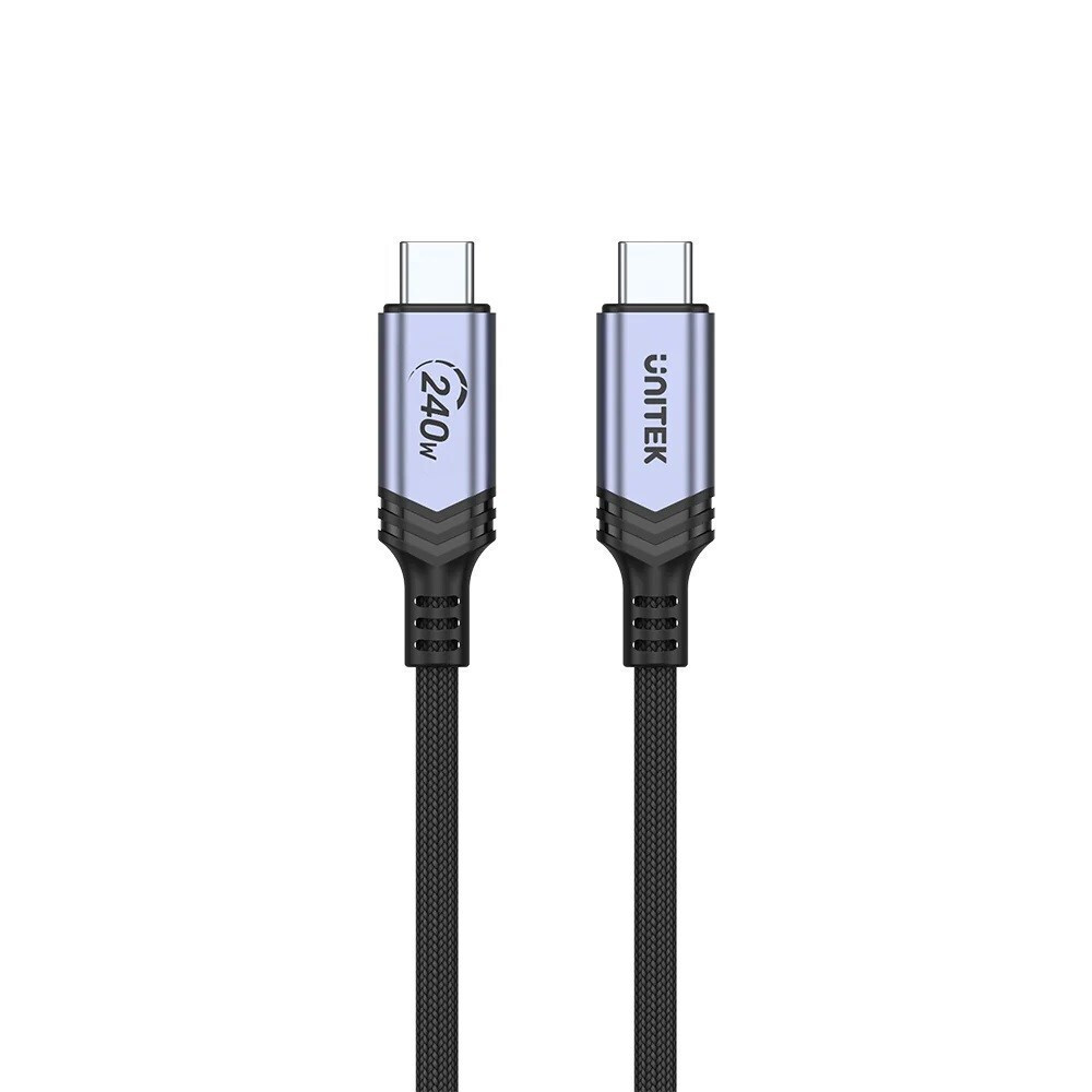 Unitek USB 3.1 USB-C male - USB-C 240W 2m (C14110GY-2M) - Image 3