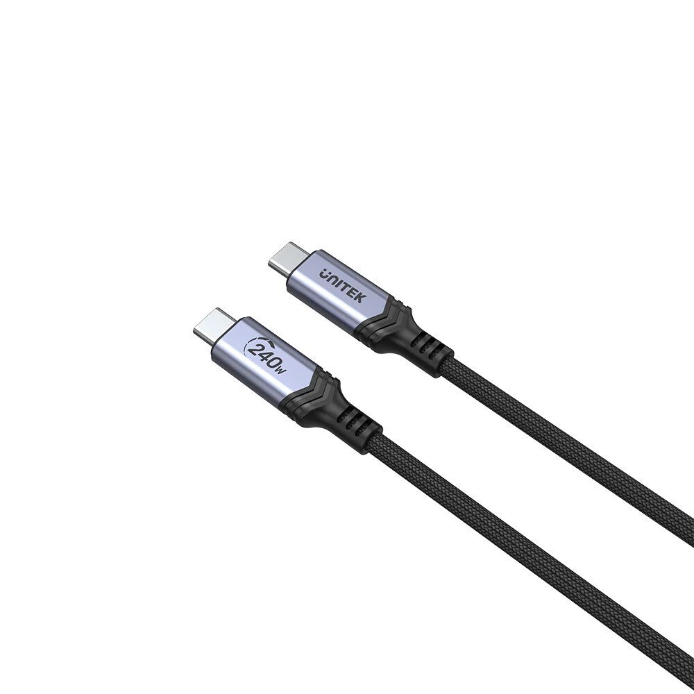 Unitek USB 3.1 USB-C male - USB-C 240W 2m (C14110GY-2M) - Image 4