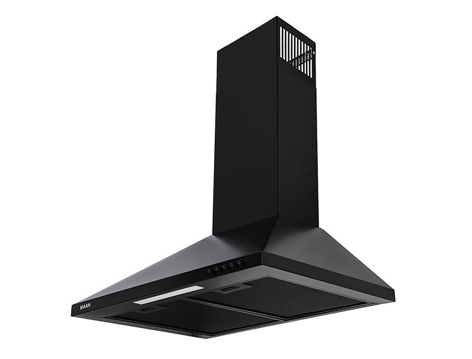 Maan Vela 2 50 Απορροφητήρας Καμινάδα 50cm Μαύρος