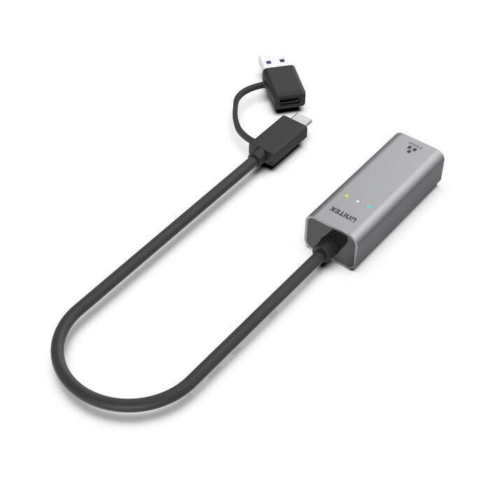 Unitek U1313C USB-C Αντάπτορας Δικτύου για Ενσύρματη σύνδεση Ethernet - Image 2