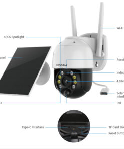 Alternative view of Foscam FSC-B4 IP Αδιάβροχη Κάμερα Wi-Fi Full HD+ 4MP