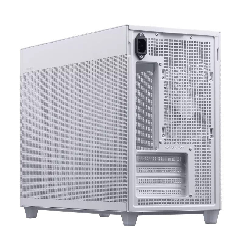 Asus Prime AP201 TG Gaming Micro Tower Κουτί Υπολογιστή με Πλαϊνό Παράθυρο White - Image 6
