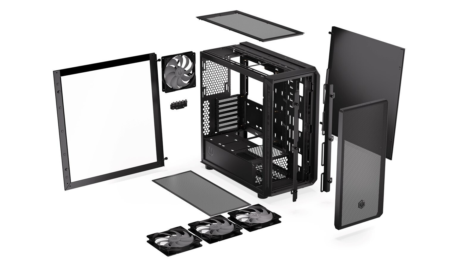 Endorfy Arx 700 ARGB Gaming Midi Tower με Πλαϊνό Παράθυρο - Image 12