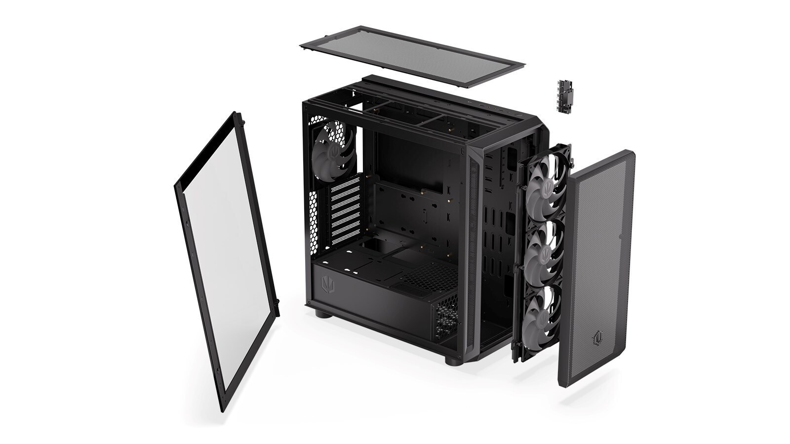 Endorfy Arx 700 ARGB Gaming Midi Tower με Πλαϊνό Παράθυρο - Image 11