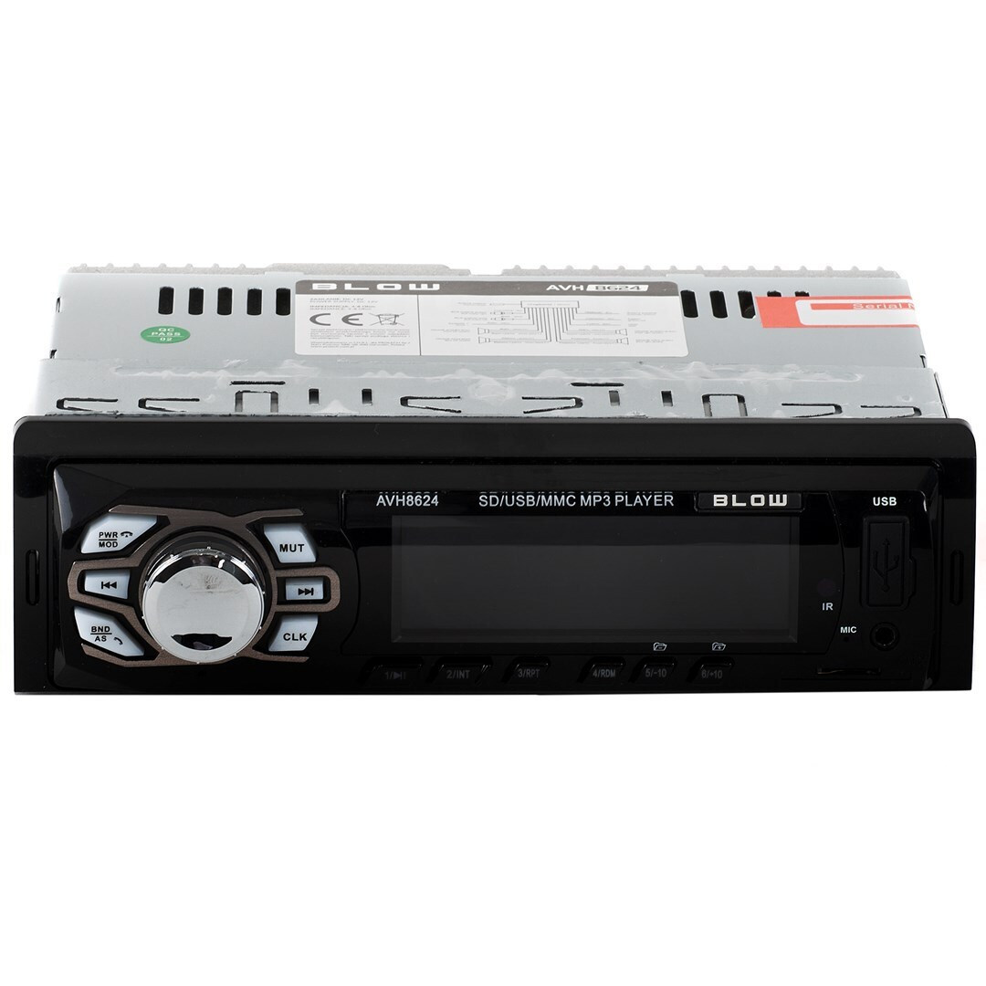 Blow Ηχοσύστημα Αυτοκινήτου 1DIN (Bluetooth/USB) 78-269# - Image 2