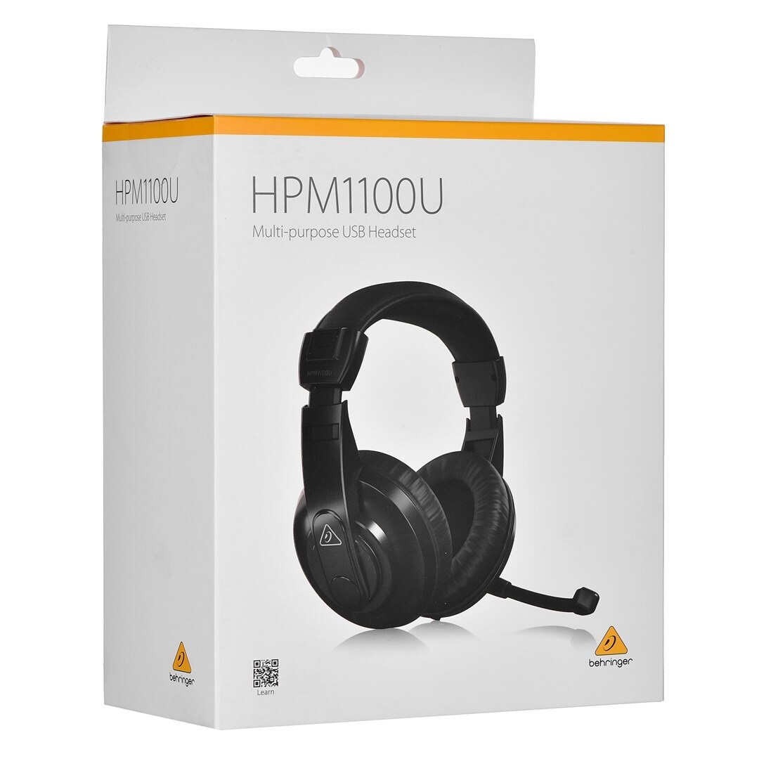 Behringer HPM1100U Over Ear Multimedia Ακουστικά με μικροφωνο και σύνδεση USB-A - Image 10