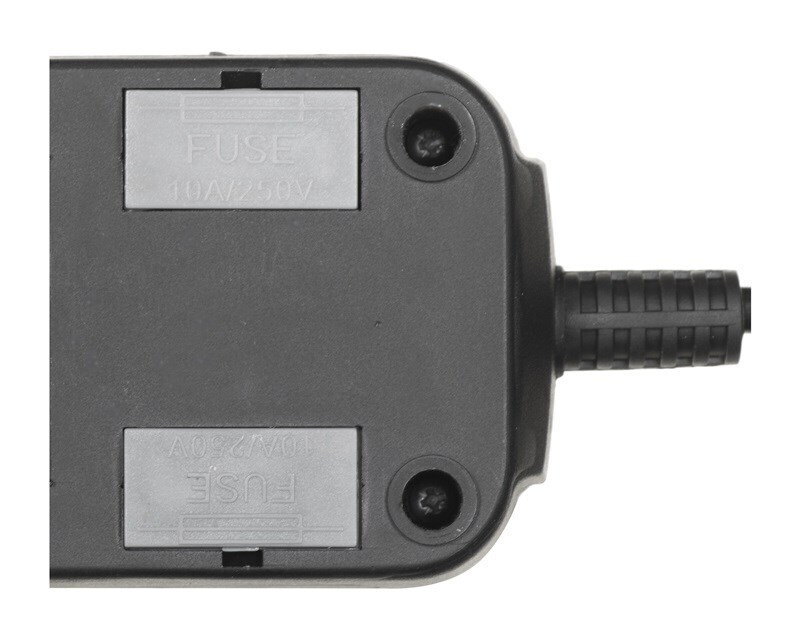 Lestar LV530W Πολύπριζο Ασφαλείας 5 Θέσεων με Διακόπτη και Καλώδιο 2.5m - Image 3