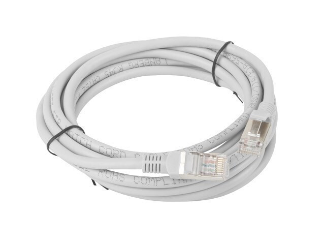 Lanberg F/UTP Cat.5e Καλώδιο Δικτύου Ethernet 3m Γκρι (PCF5-10CC-0300-S) - Image 2
