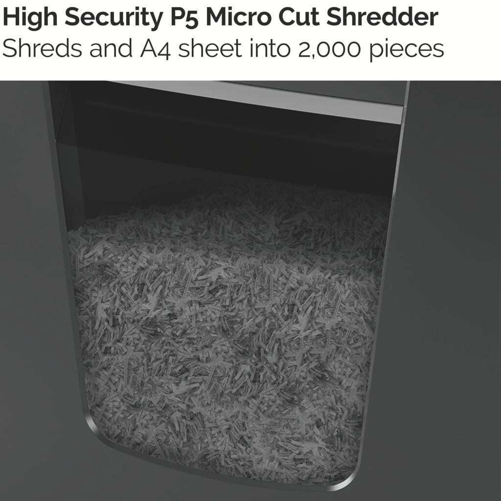 Rexel Καταστροφέας Εγγράφων Momentum Micro Cut 15 Φύλλων με Κάδο 30lt - Image 4