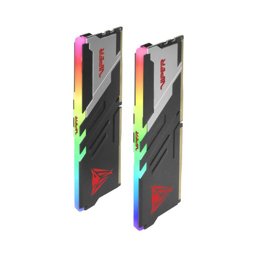 Patriot Viper Venom RGB DDR5 32GB RAM με 2x16GB Modules και Ταχύτητα 6400 για Desktop PVVR532G640C32K - Image 2