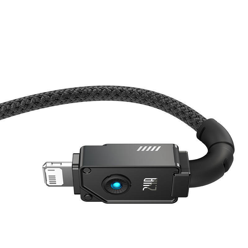 Baseus Aramid Braided USB-A to Lightning Cable Μαύρο 1m (P10355802111-00) - Image 3