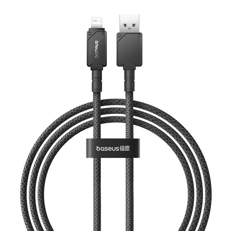 Baseus Aramid Braided USB-A to Lightning Cable Μαύρο 1m (P10355802111-00) - Image 10