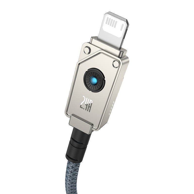 Baseus Braided USB 2.0 to micro USB Cable Λευκό 2m (P10355802221-01) - Image 5